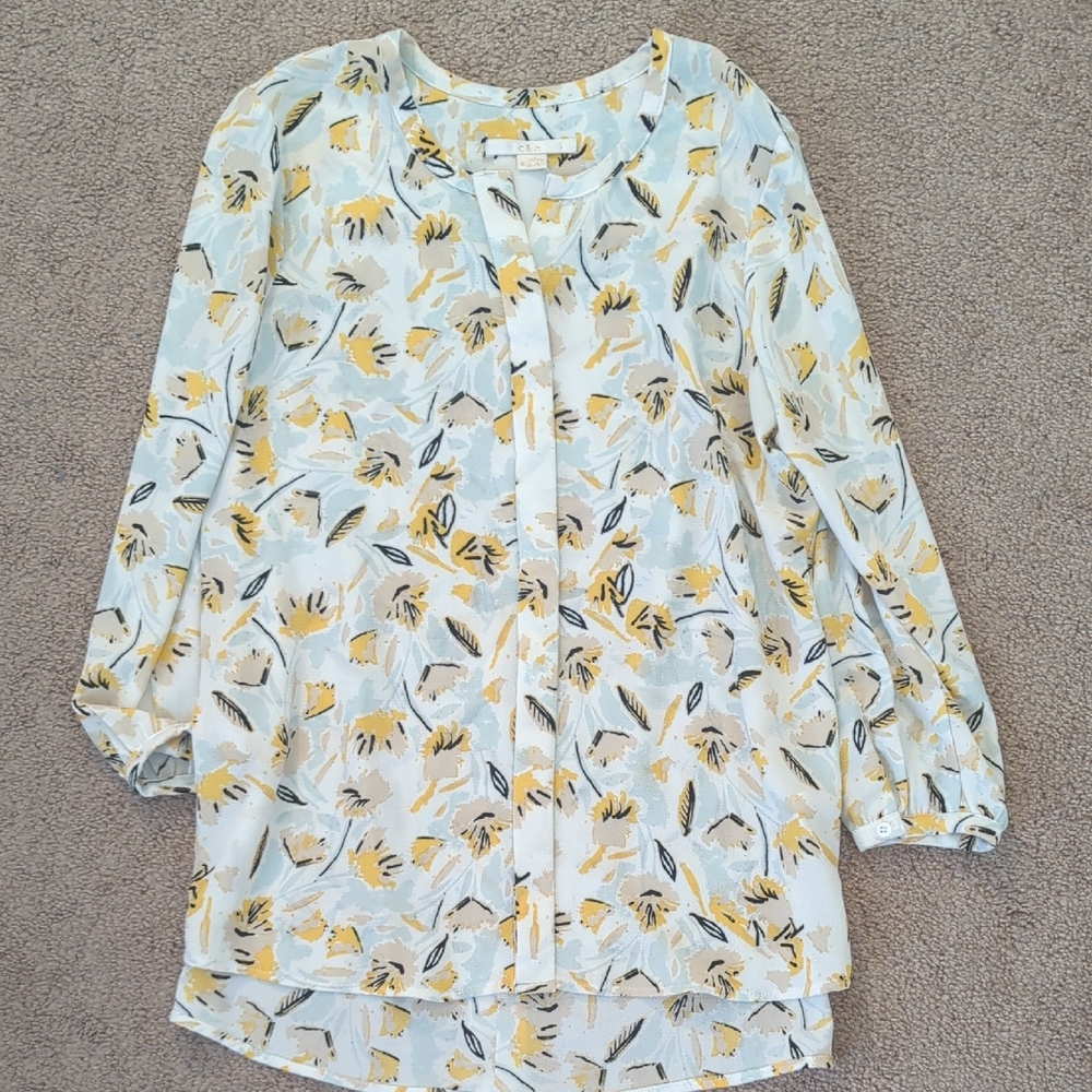 c&e Women's 3/4 Sleeve Blouse